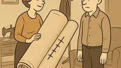 Dowcip: Zdradzając męża, robiła jeden ścieg