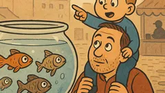 Dowcip: – Tato, dlaczego ryby nie mówią?